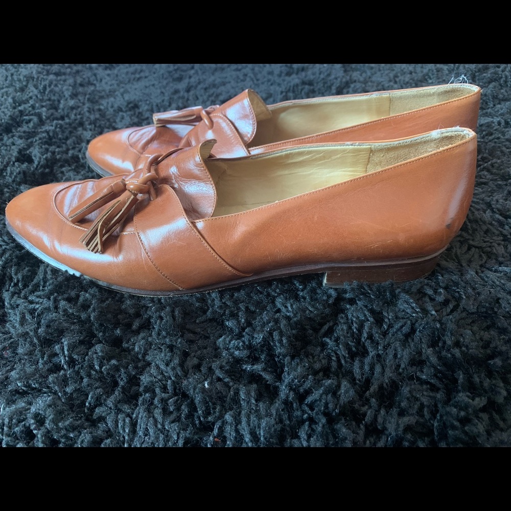 Vintage • Calvin Klein leather tassel loafers - Picture 2 of 7